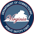 Logo du Département des Services Correctionnels de Virginie